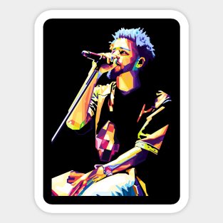 j cole Sticker